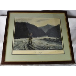 Silver Riffles. [Original Aquatint]